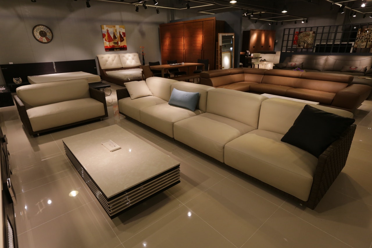 white Sectional Sofa