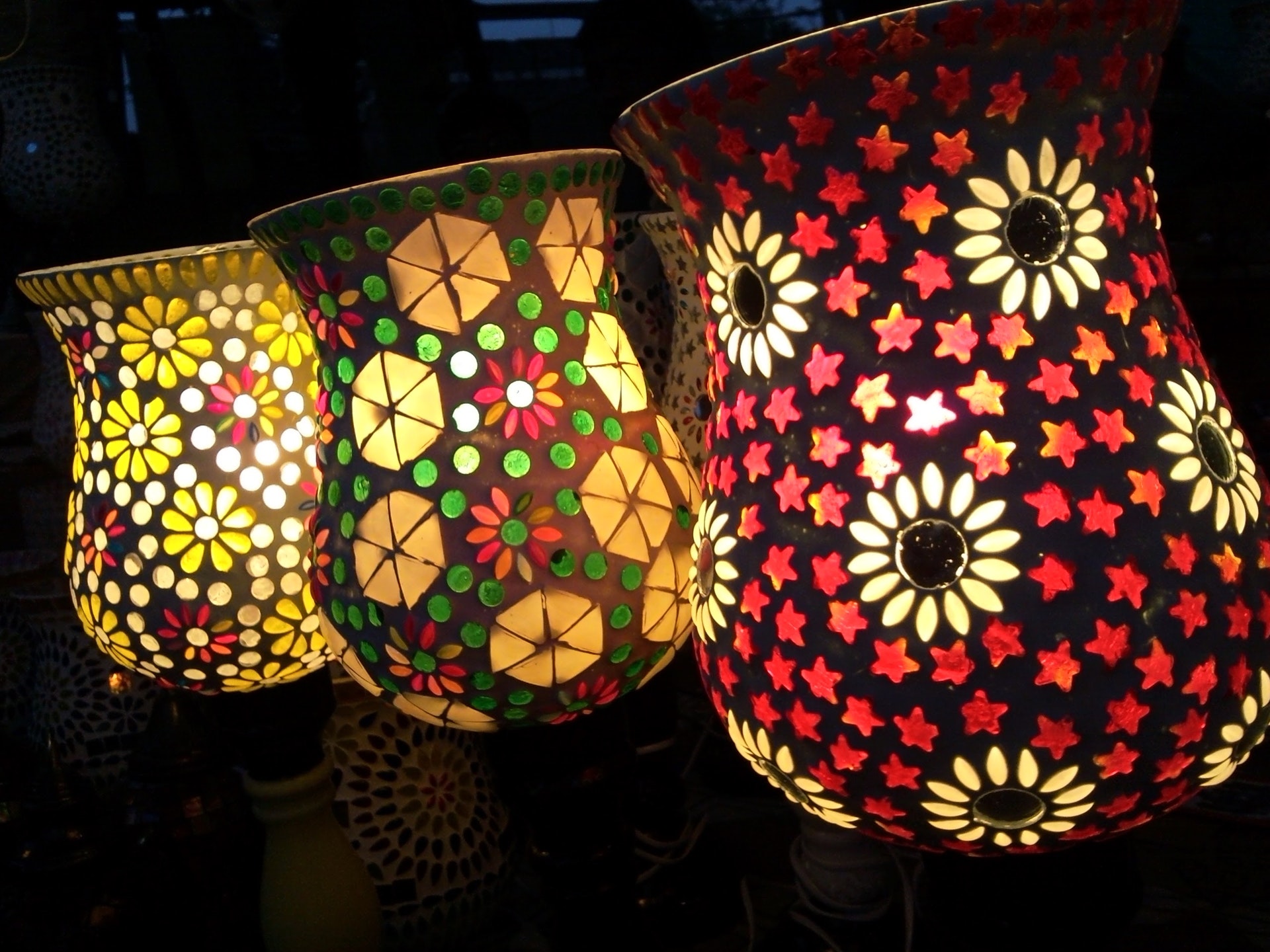 Floral Projection Lamps